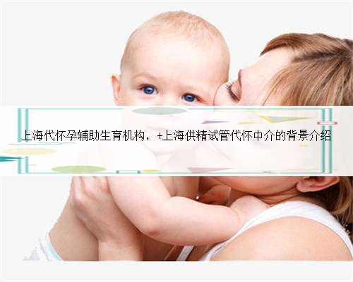 上海代怀孕辅助生育机构， 上海供精试管代怀中介的背景介绍
